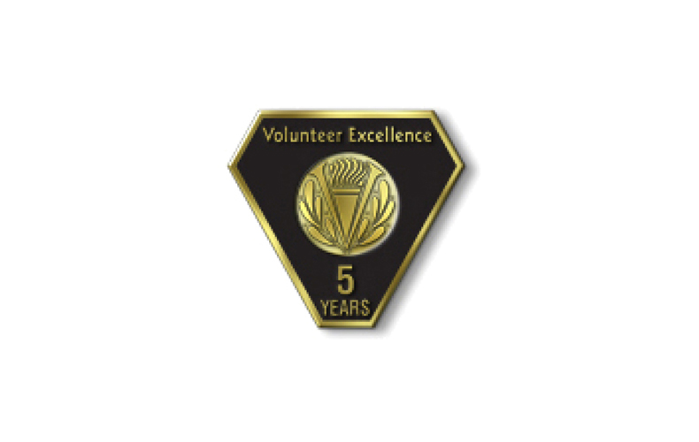 Volunteer Excellence - 5 Year